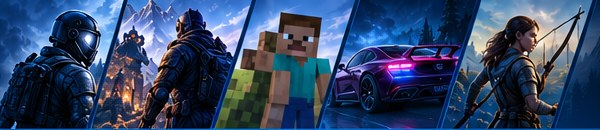 Gaming community collage