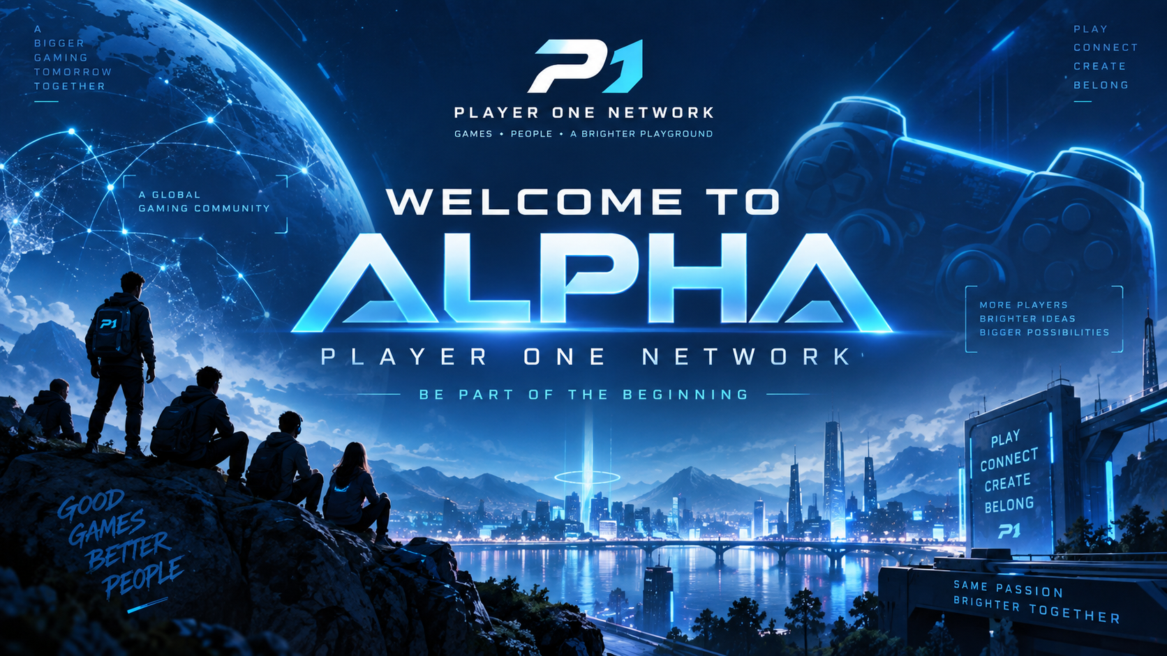 Player One Network Alpha
