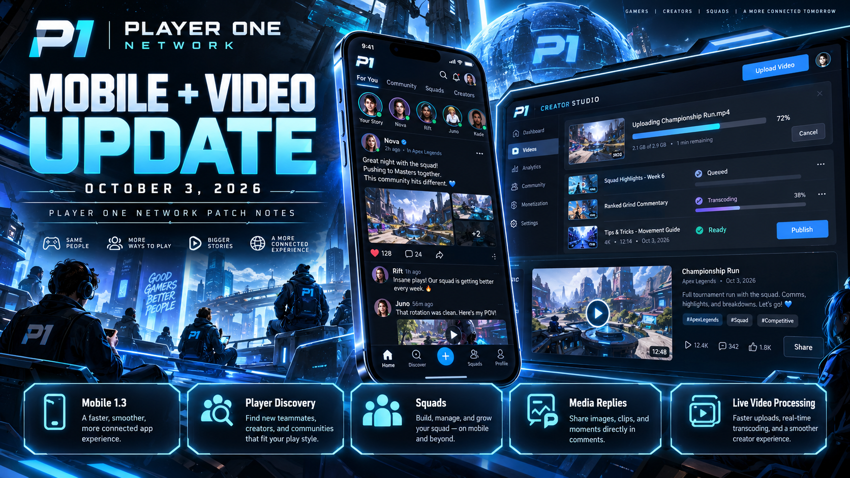 Video + Mobile App Update!